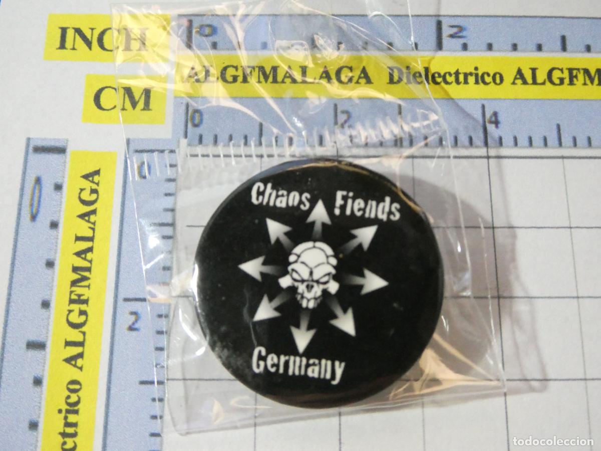 Pins de cole&ccedil;&atilde;o: CHAPA BROCHE INSIGNIA. T&Eacute;TRICA BIZARRO PUNK MUERTE ANTISISTEMA ANARQU&Iacute;A CALAVERA CHAOS FIENDS NO PIN