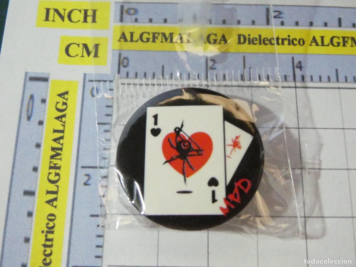 Sammlung von Pins: CHAPA BROCHE INSIGNIA. T&Eacute;TRICA BIZARRO PUNK MUERTE ANTISISTEMA ANARQU&Iacute;A NAIPES POKER NO PIN
