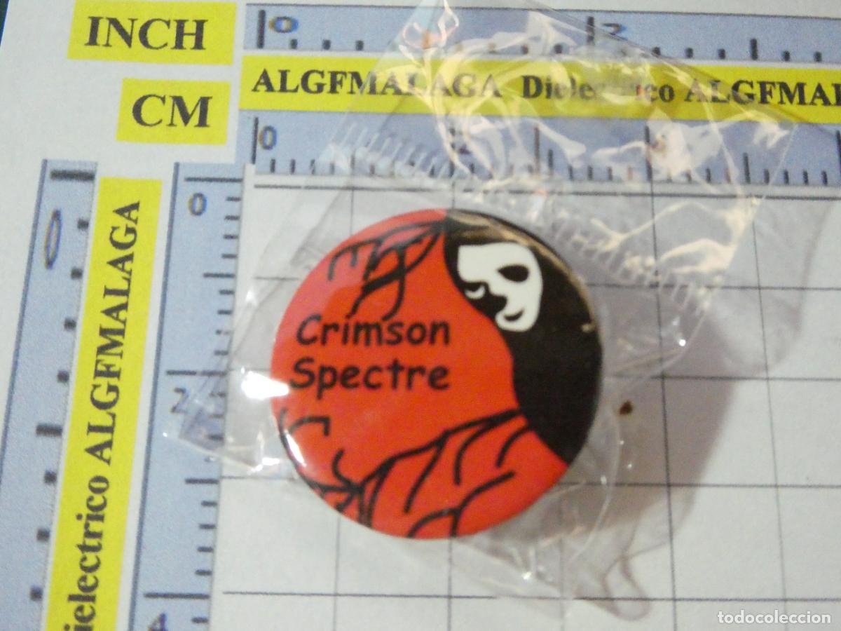 Pins de cole&ccedil;&atilde;o: CHAPA BROCHE INSIGNIA. T&Eacute;TRICA BIZARRO PUNK MUERTE ANTISISTEMA ANARQU&Iacute;A CRIMSON SPECTRE NO PIN