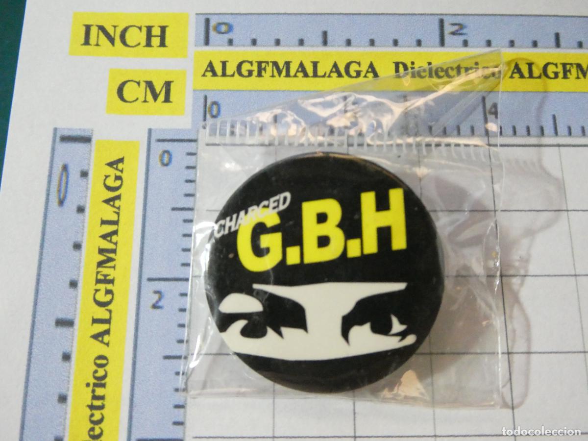 Pins de cole&ccedil;&atilde;o: CHAPA BROCHE INSIGNIA. M&Uacute;SICA PUNK BRIT&Aacute;NICA CHARGED GBH. NO PIN