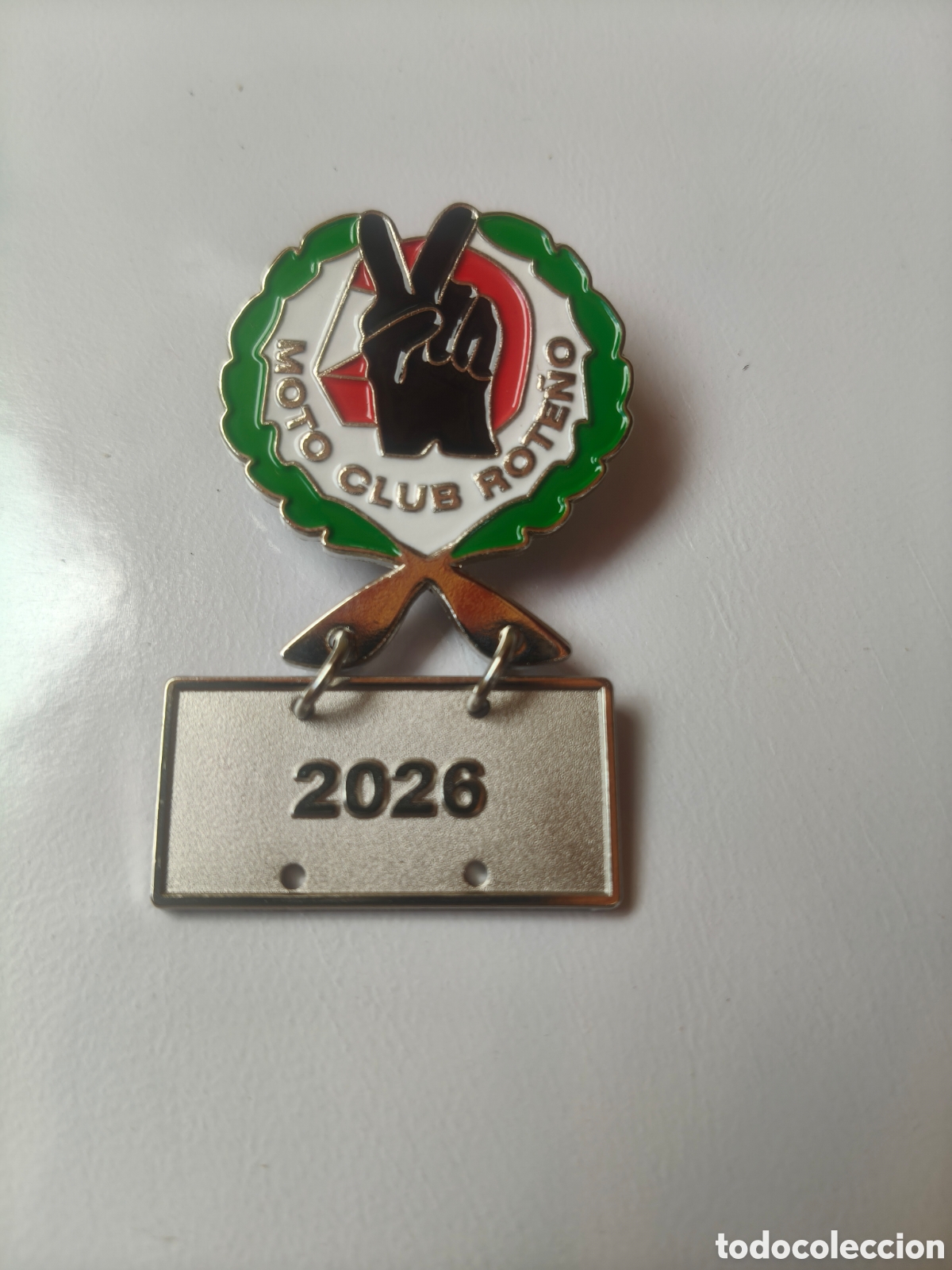 Pins de cole&ccedil;&atilde;o: Pins moto club rote&ntilde;o 2026