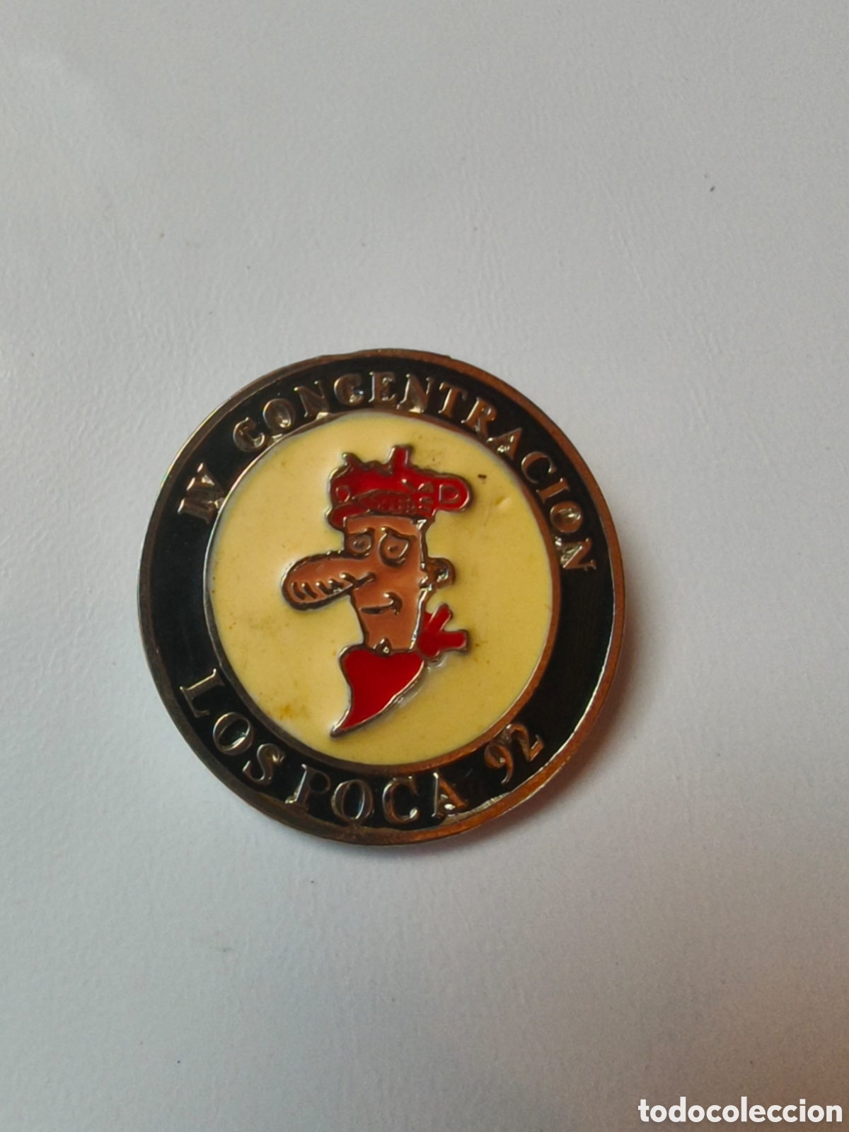 Pins de colecci&oacute;n: Pins moto club los poca 92