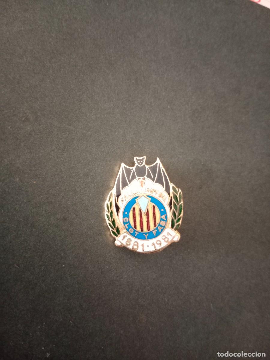 Pins de colecci&oacute;n: RARO PIN INSIGNIA BROCHE ESMALTADO - FALLA PLAZA SAN / EN GIL - CLOT I FABA - CENTENARIO - 1881 1981