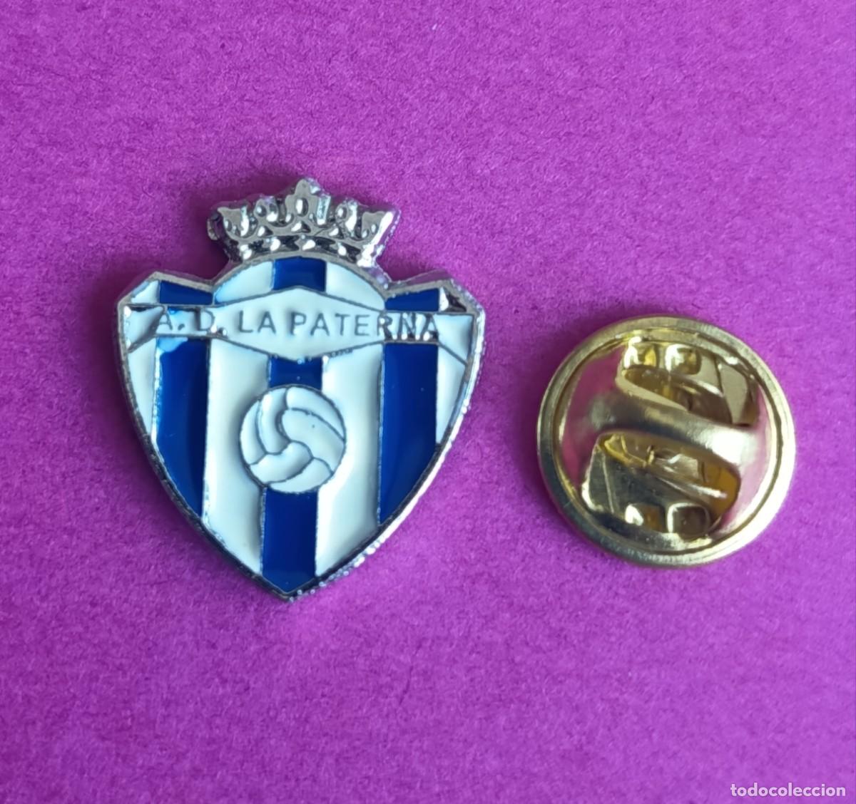 Pins de cole&ccedil;&atilde;o: PIN FUTBOL - NO ESMALTE - A.D. LA PATERNA - LAS PALMAS - CANARIAS - 130201