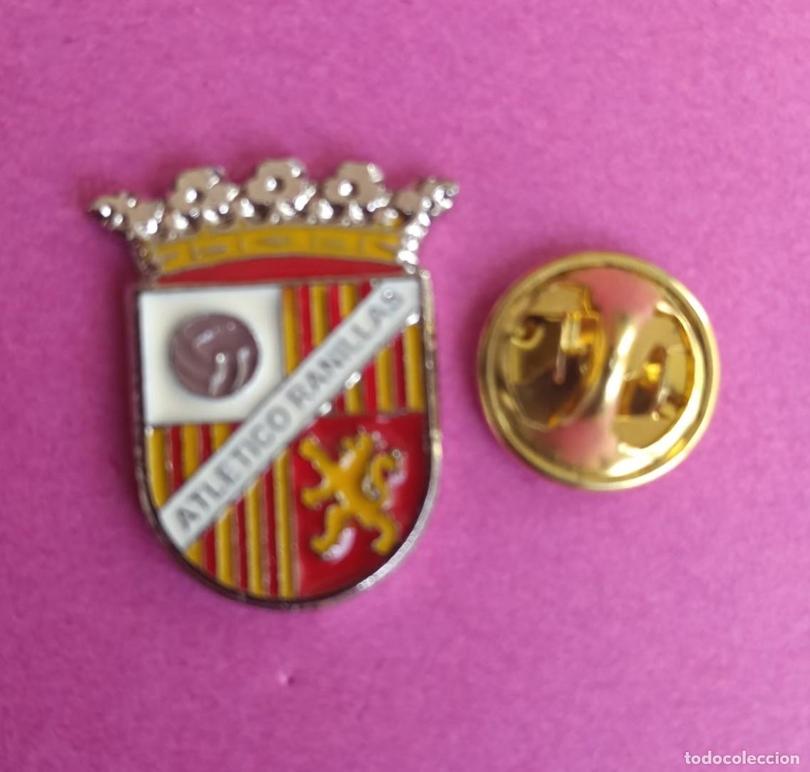 Sammlung von Pins: PIN FUTBOL - NO ESMALTE - ATLETICO RANILLAS - ZARAGOZA - 130208