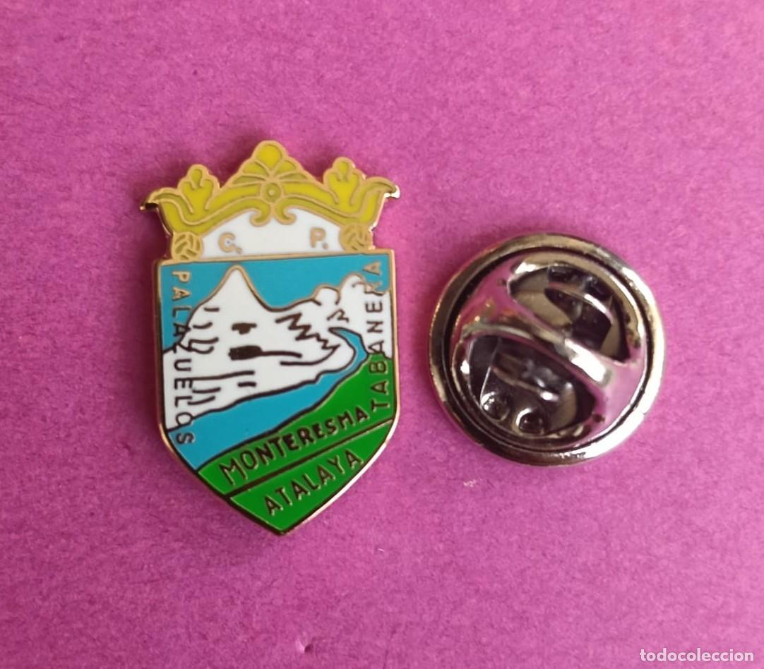 Pin's de collection: PIN FUTBOL - ESMALTE - C.F. MONTERESMA - LA ATALAYA - PALAZUELOS DE ERESMA - SEGOVIA - 130209