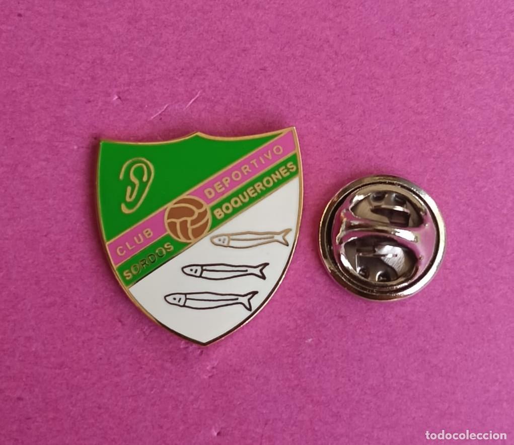 Pins de colecci&oacute;n: PIN FUTBOL - ESMALTE - C.D. SORDOS BOQUERONES - MALAGA - 130225