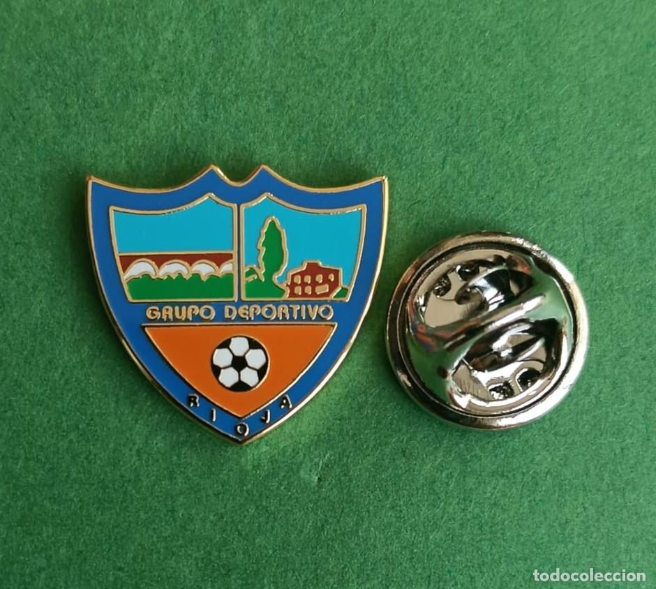 Pins de colecci&oacute;n: PIN FUTBOL - ESMALTE - C.D. LA RIOJA - RIOJA - ALMERIA - 130217