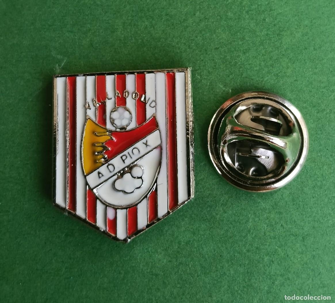 Pins de colecci&oacute;n: PIN FUTBOL - NO ESMALTE - A.D. PIO X - VALLADOLID - 130231
