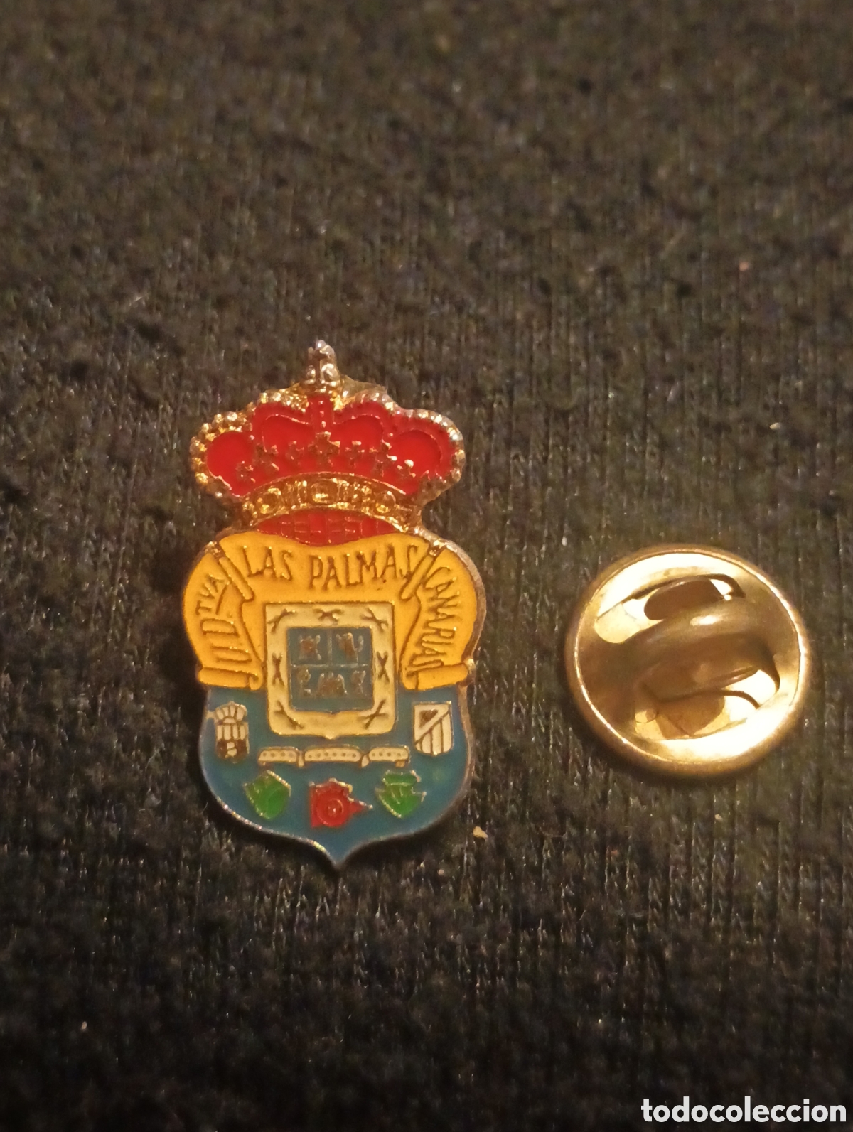 Pins de colecci&oacute;n: Pins insignia con pincho y cierre las palmas de gran canarias