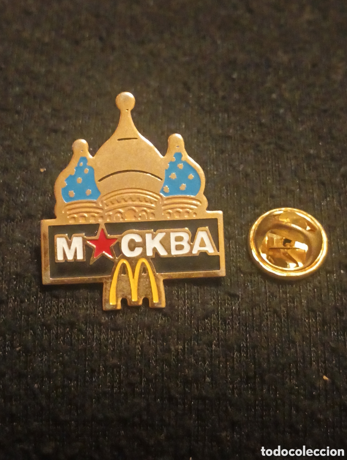 Pins de colecci&oacute;n: Pins insignia con pincho y cierre MacDonalds