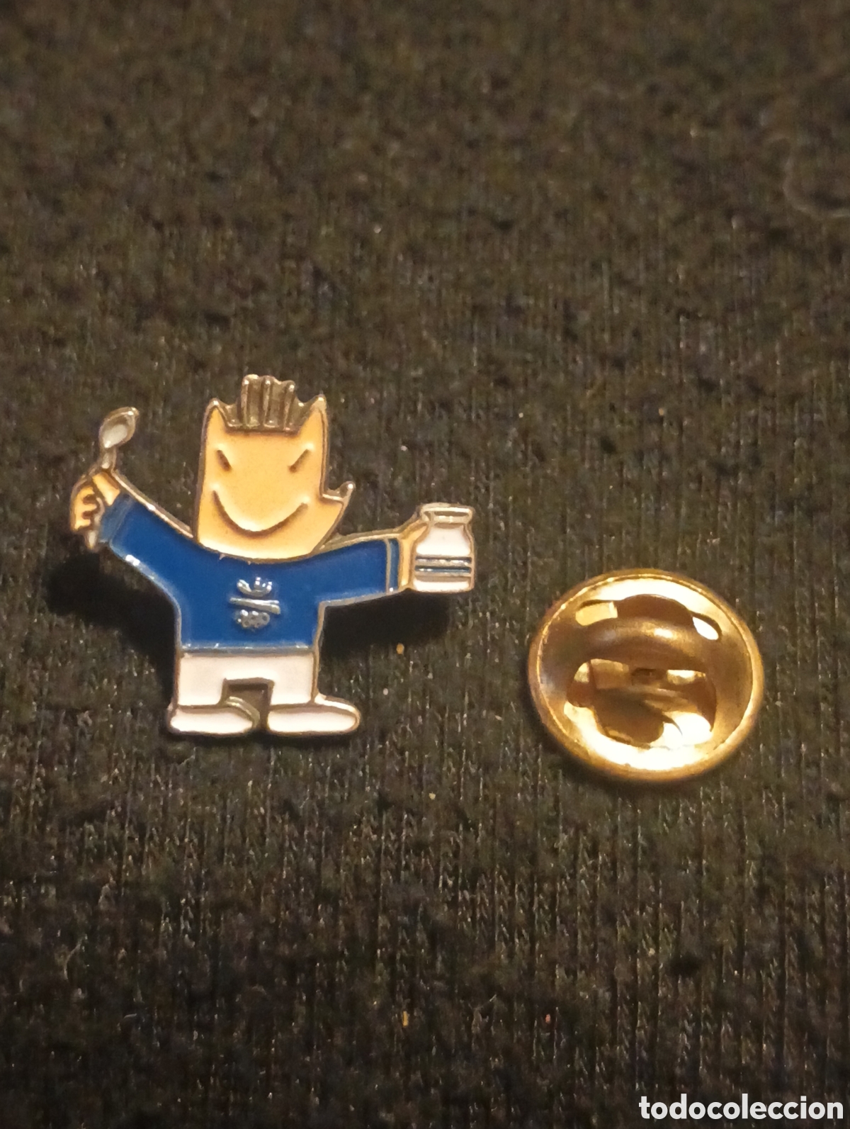 Pins de colecci&oacute;n: Pins insignia con pincho y cierre cobi olimpiadas Barcelona danone