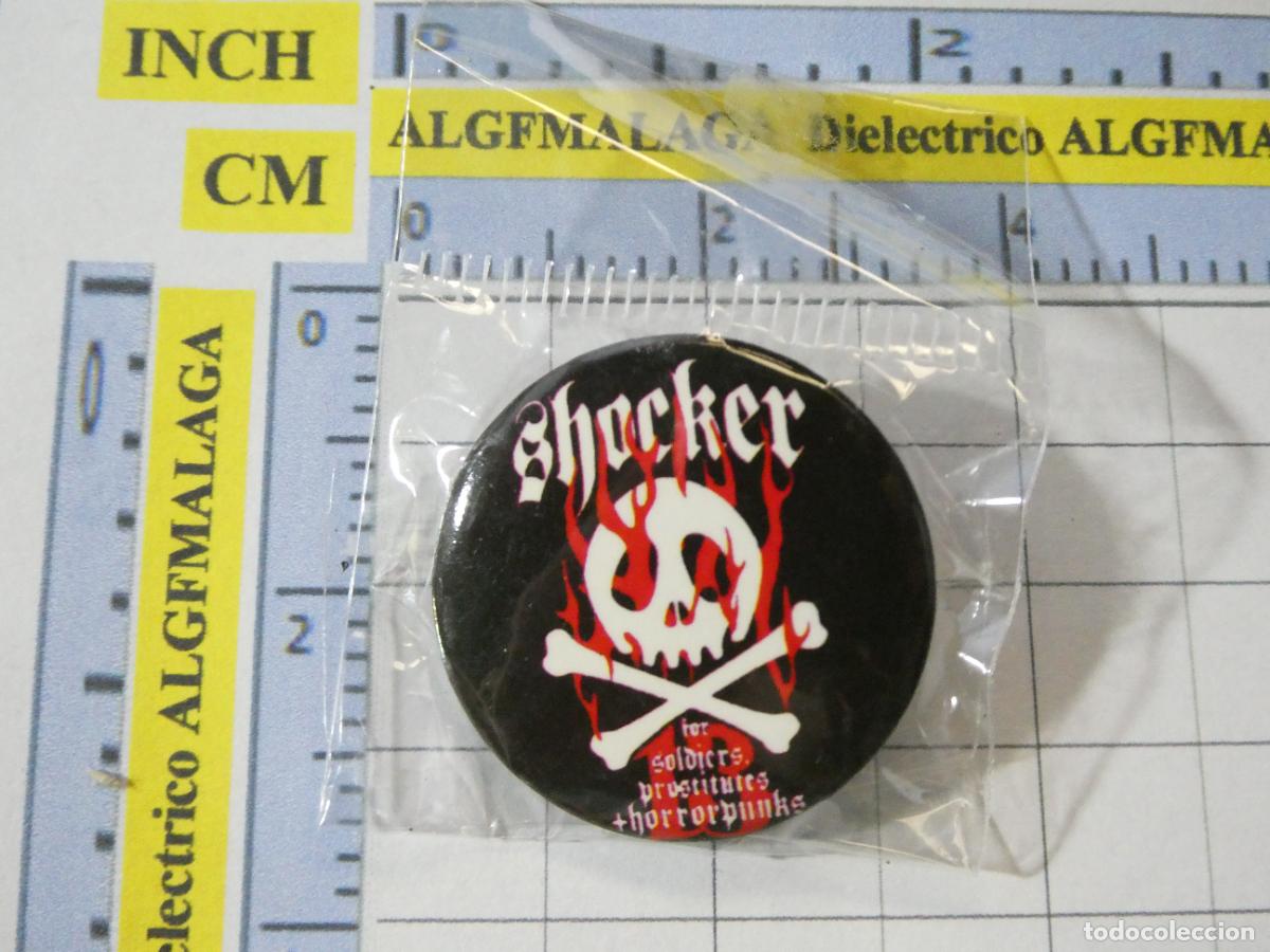 Sammlung von Pins: CHAPA BROCHE INSIGNIA. T&Eacute;TRICA BIZARRO PUNK MUERTE ANARQU&Iacute;A CALAVERA SHOCKER PROSTITUTAS NO PIN