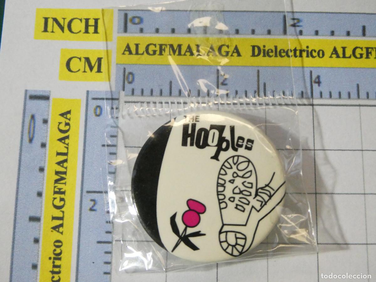 Pins e Spille di collezione: CHAPA BROCHE INSIGNIA. T&Eacute;TRICA BIZARRO PUNK MUERTE ANARQU&Iacute;A ANTISISTEMA. THE HOOPLES. NO PIN