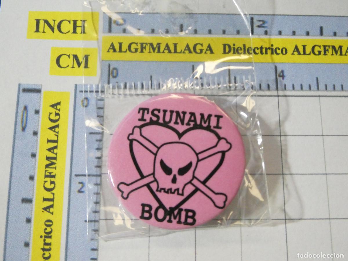 Pins e Spille di collezione: CHAPA BROCHE INSIGNIA. T&Eacute;TRICA BIZARRO PUNK MUERTE ANARQU&Iacute;A ANTISISTEMA. TSUNAMI BOMB. NO PIN