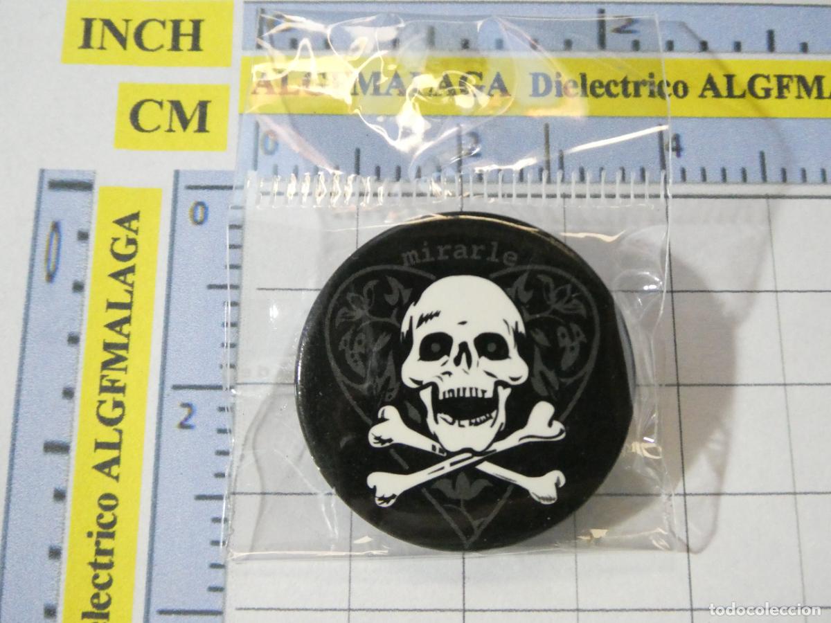 Pins e Spille di collezione: CHAPA BROCHE INSIGNIA. T&Eacute;TRICA BIZARRO PUNK MUERTE ANARQU&Iacute;A ANTISISTEMA. CALAVERA. NO PIN
