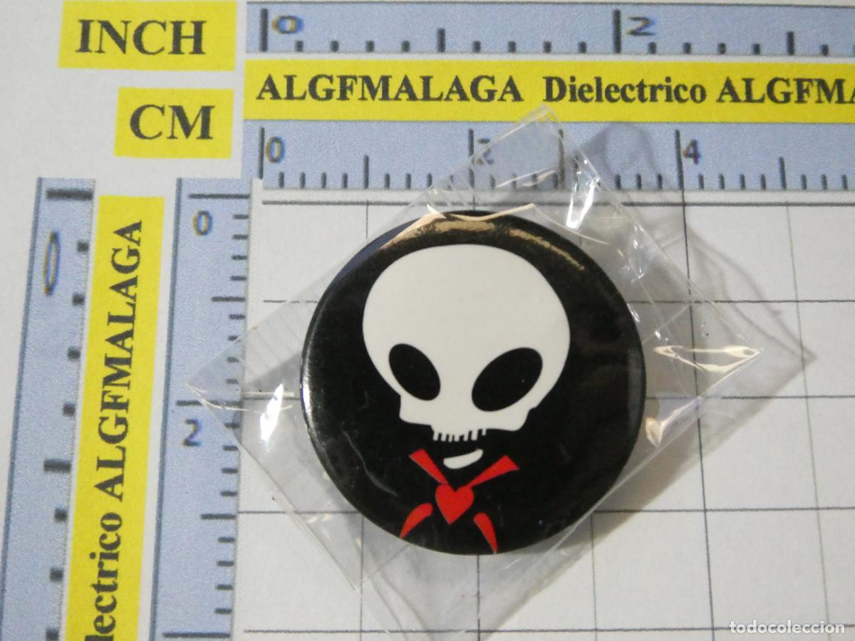 Pins e Spille di collezione: CHAPA BROCHE INSIGNIA. T&Eacute;TRICA BIZARRO PUNK MUERTE ANARQU&Iacute;A ANTISISTEMA. CALAVERA SAN FERMIN. NO PIN