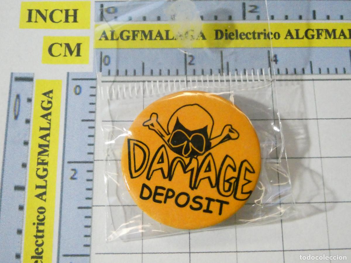 Pins de cole&ccedil;&atilde;o: CHAPA BROCHE INSIGNIA. T&Eacute;TRICA BIZARRO PUNK MUERTE ANARQU&Iacute;A ANTISISTEMA. DAMAGE DEPOSIT NO PIN
