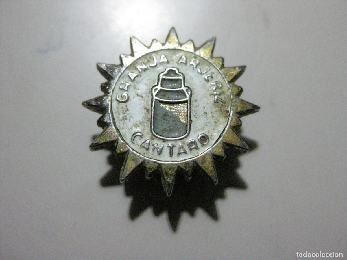 Pins de colecci&oacute;n: PIN GRANJA ARJERIZ *CANTARO* DE OJAL