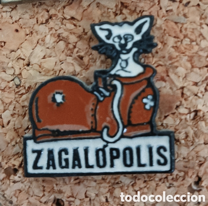 Pins de colecci&oacute;n: PIN CAMPAMENTO ZAGALOPOLIS A&Ntilde;OS 90'S