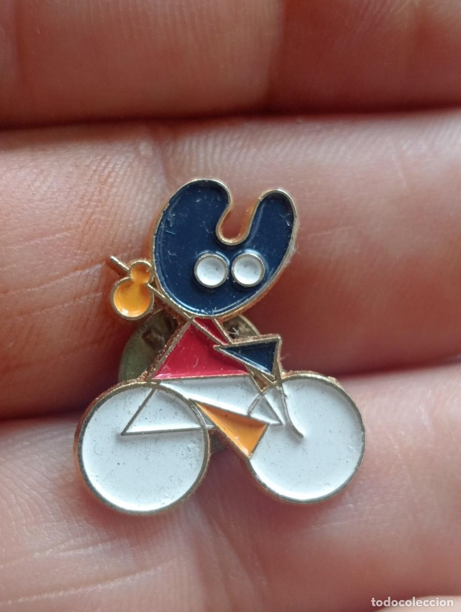 Pins de colecci&oacute;n: PINS MASCOTA CAMINO SANTIAGO PELEGRIN CICLISTA GALICIA A&Ntilde;O SANTO COMPOSTELANO GALLEGA