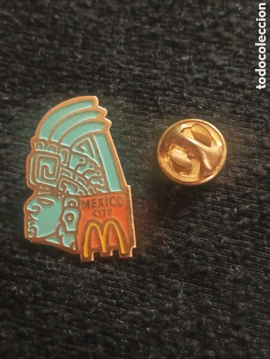 Pins e Spille di collezione: Pins insignia con pincho y cierre MacDonalds