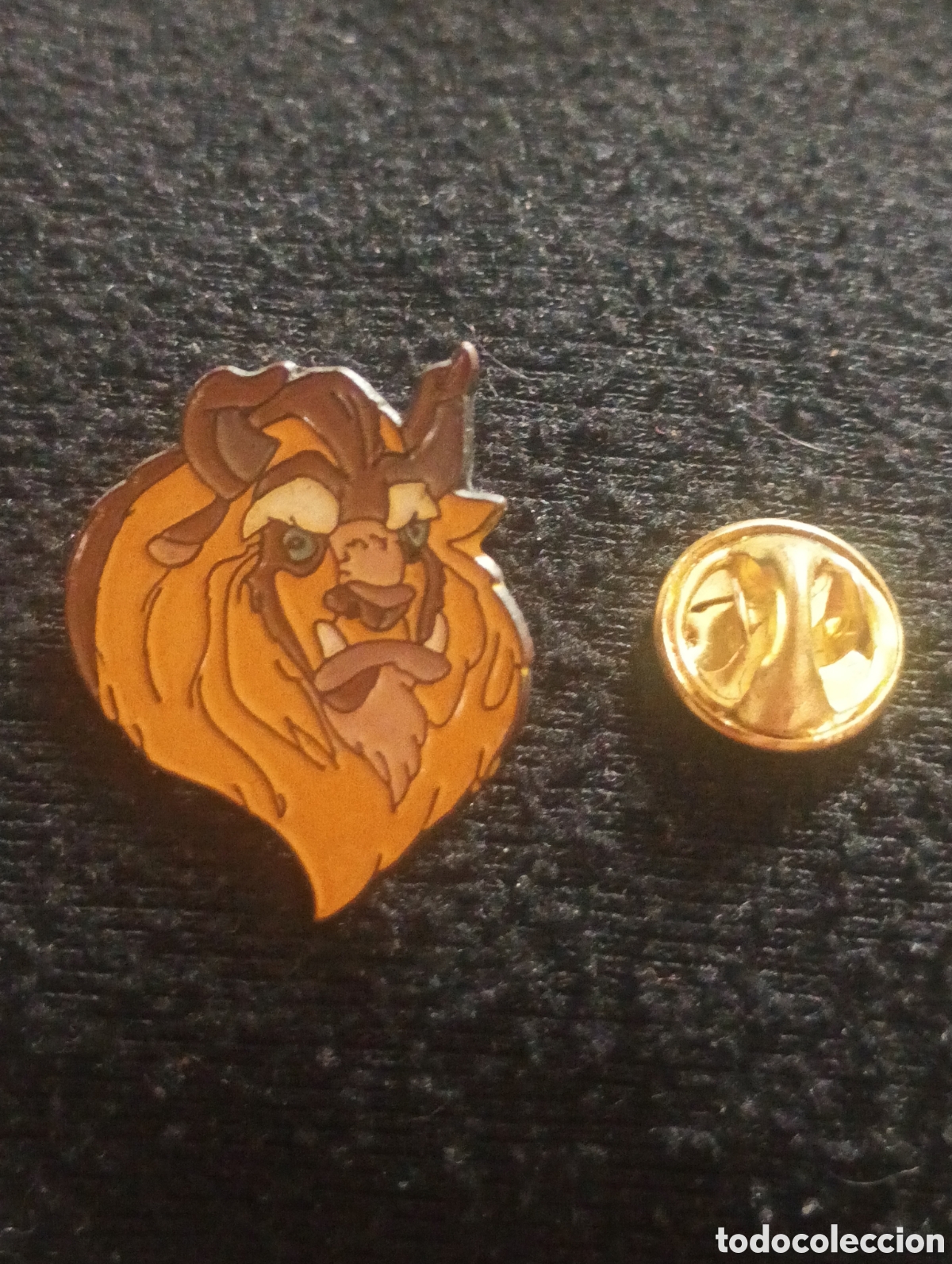 Pins de colecci&oacute;n: Pins insignia con pincho y cierre Disney bella y bestia