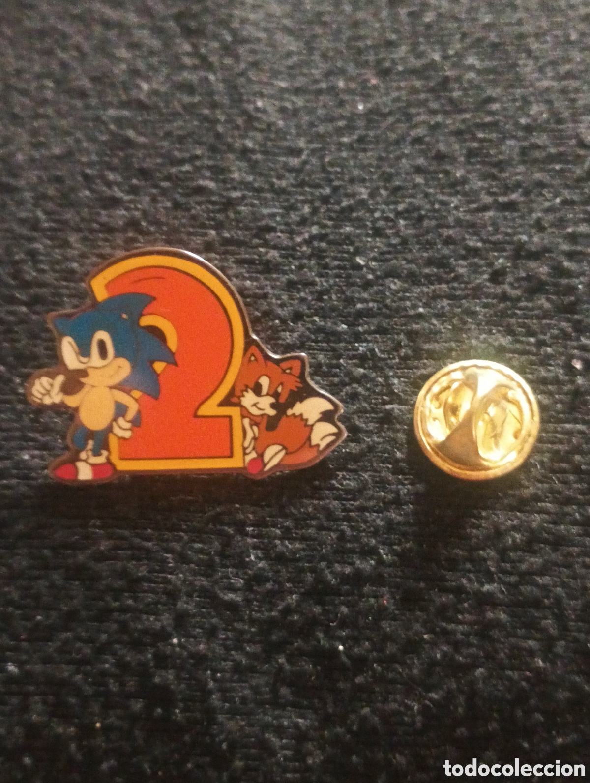 Pins de colecci&oacute;n: Pins insignia con pincho y cierre sega Sonic 1992