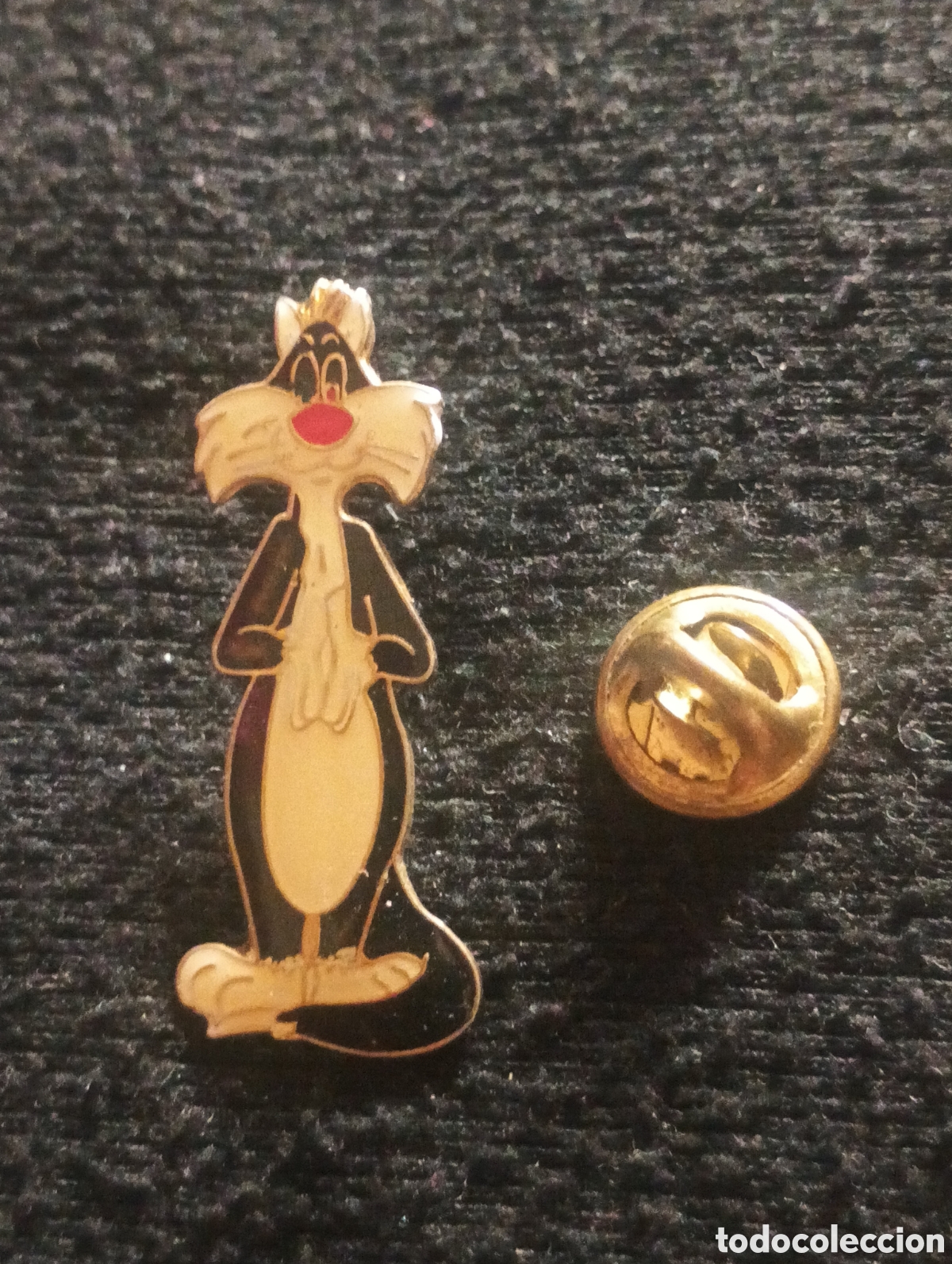 Pins de colecci&oacute;n: Pins insignia con pincho y cierre gato dibujo animado