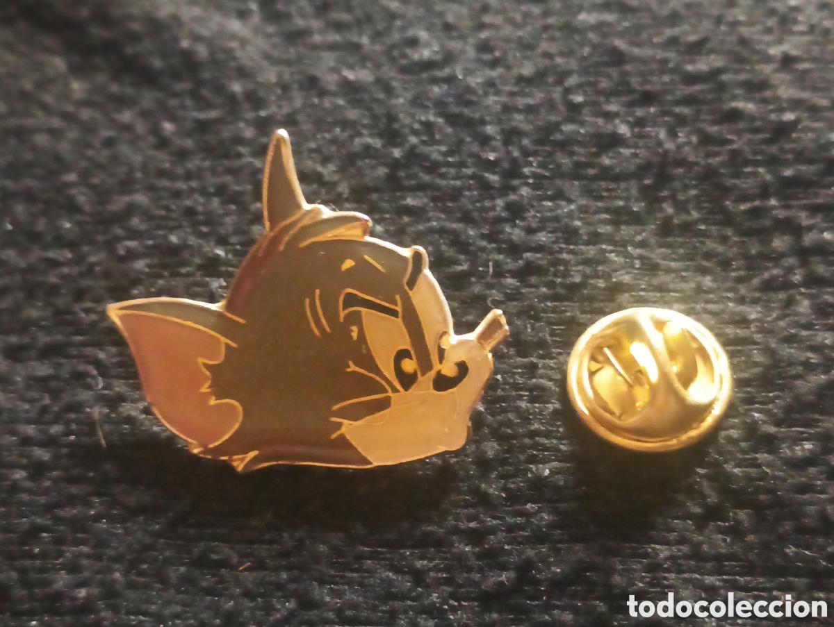 Pins de colecci&oacute;n: Pins insignia con pincho y cierre dibujo tom y Jerry