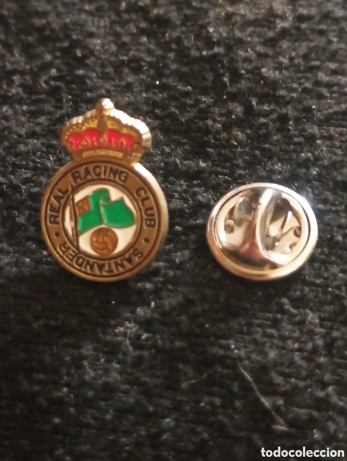 Sammlung von Pins: Pins insignia con pincho y cierre futbol Racing de Santander
