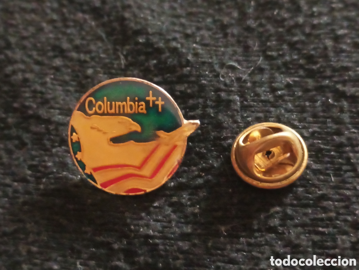 Pins de colecci&oacute;n: Pins insignia con pincho y cierre Columbia estados unidos