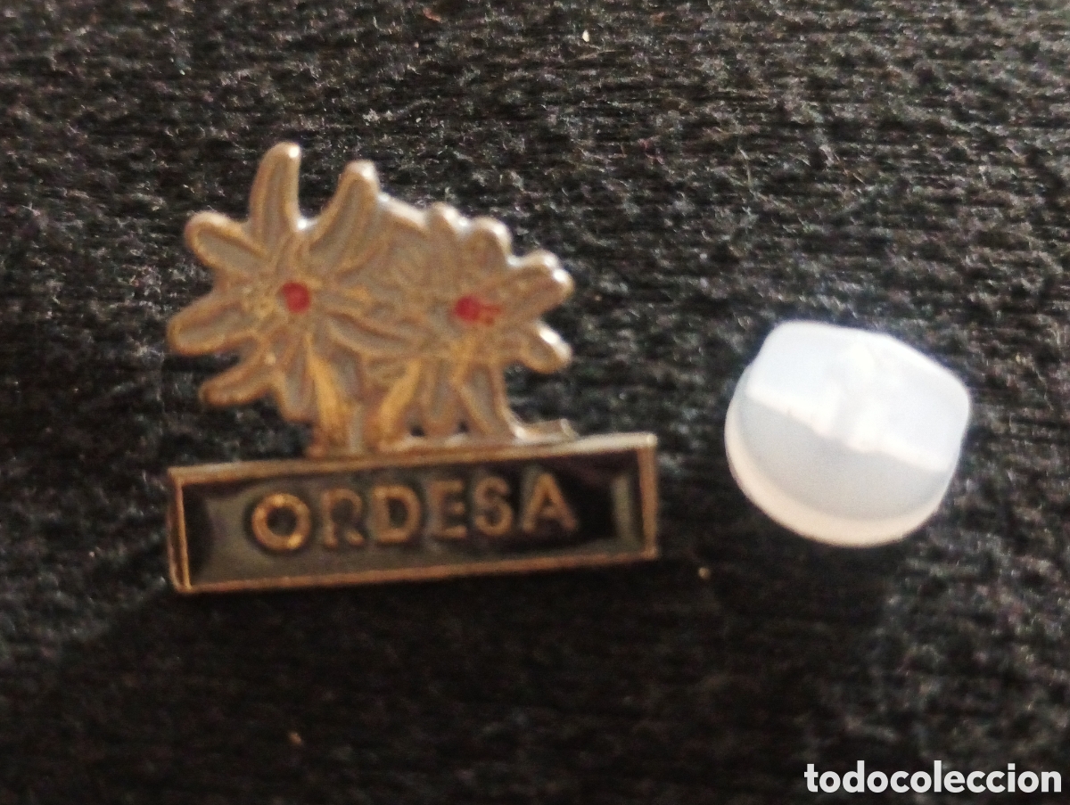 Pin's de collection: Pins insignia con pincho y cierre ordesa