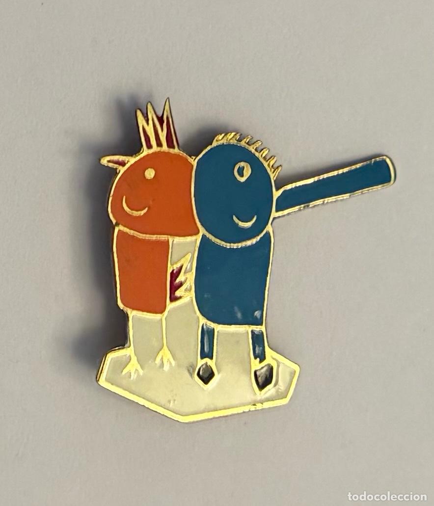 Pins de colecci&oacute;n: Antigua insignia del programa de TVE juego de ni&ntilde;os - gallifante - programas de televisi&oacute;n
