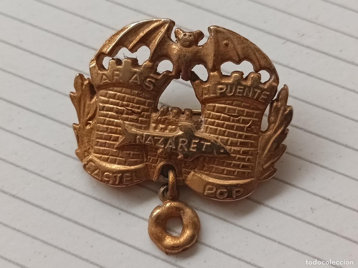 Pins de colecci&oacute;n: Fallas de Valencia. Insignia de imperdible Falla Aras de Alpuente, Nazaret