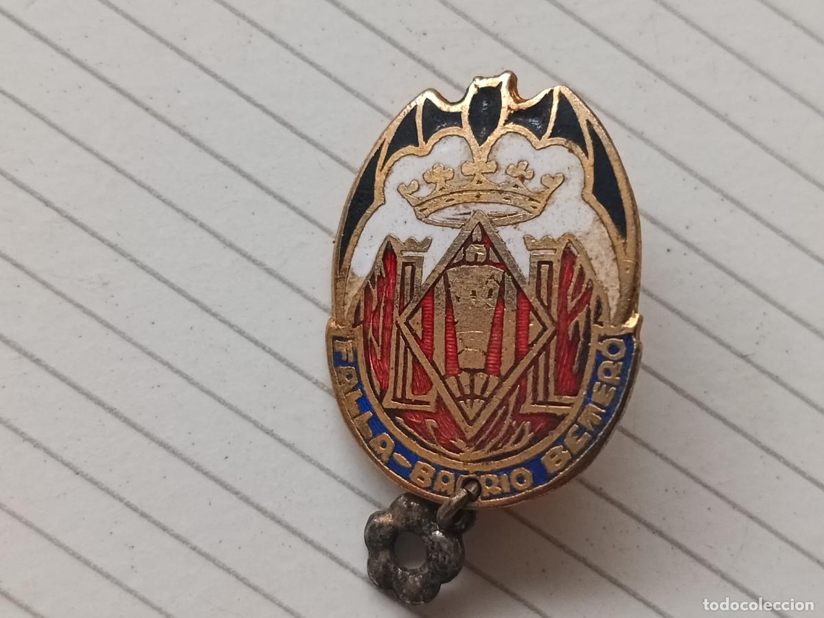Pins de colecci&oacute;n: Fallas de Valencia. Insignia de imperdible Falla Barrio Beter&oacute;