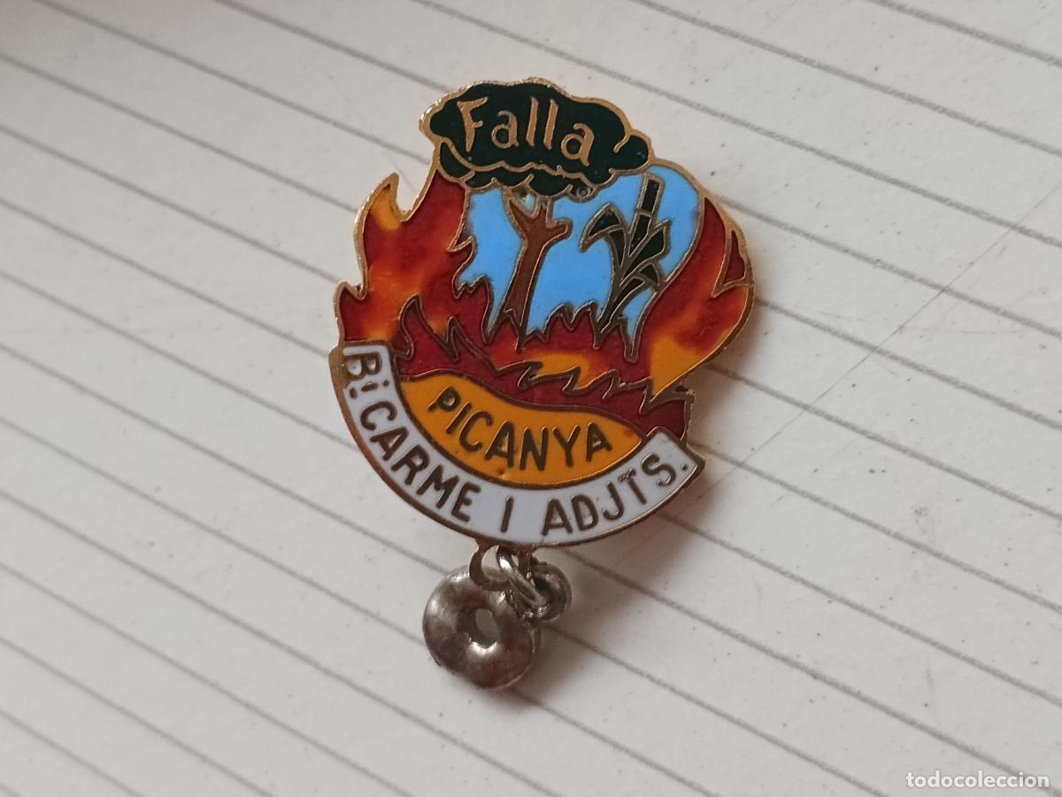 Pins de colecci&oacute;n: Fallas de Valencia. Insignia de la Falla Carme, Picanya
