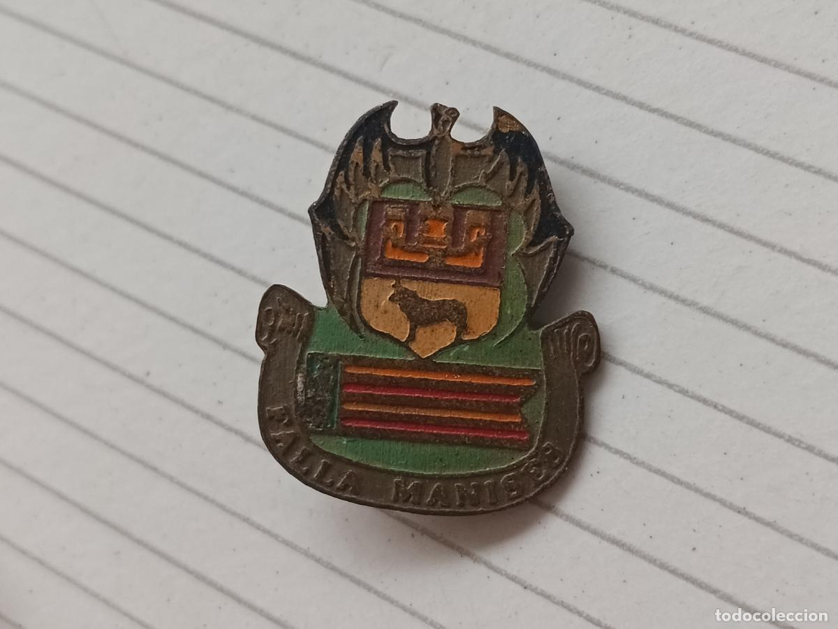 Pins de colecci&oacute;n: Fallas de Valencia. Antigua insignia de la Falla Manises