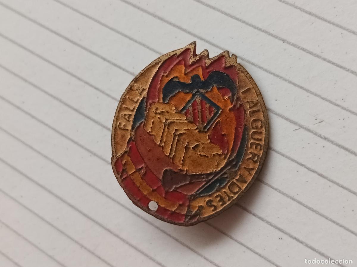 Pins de colecci&oacute;n: Fallas de Valencia. Antigua insignia de la Falla Alguer