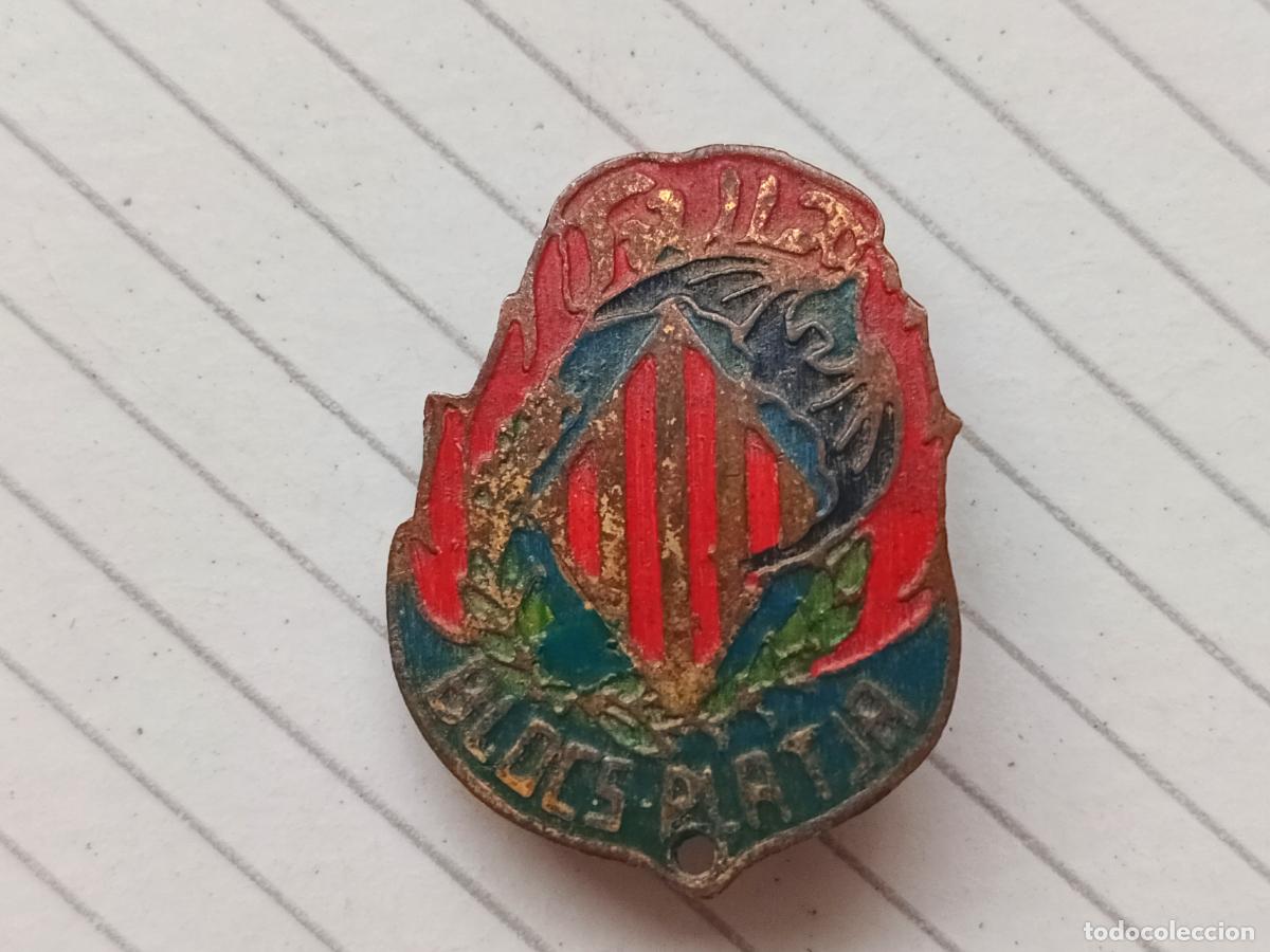 Pins de colecci&oacute;n: Fallas de Valencia. Antigua insignia Falla 86 BLOCS PLATJA