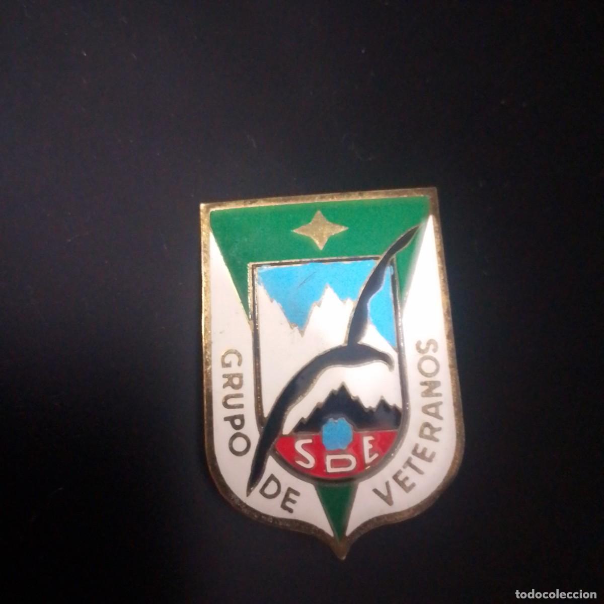 Pins de colecci&oacute;n: Antigua insignia de alfiler Monta&ntilde;ismo