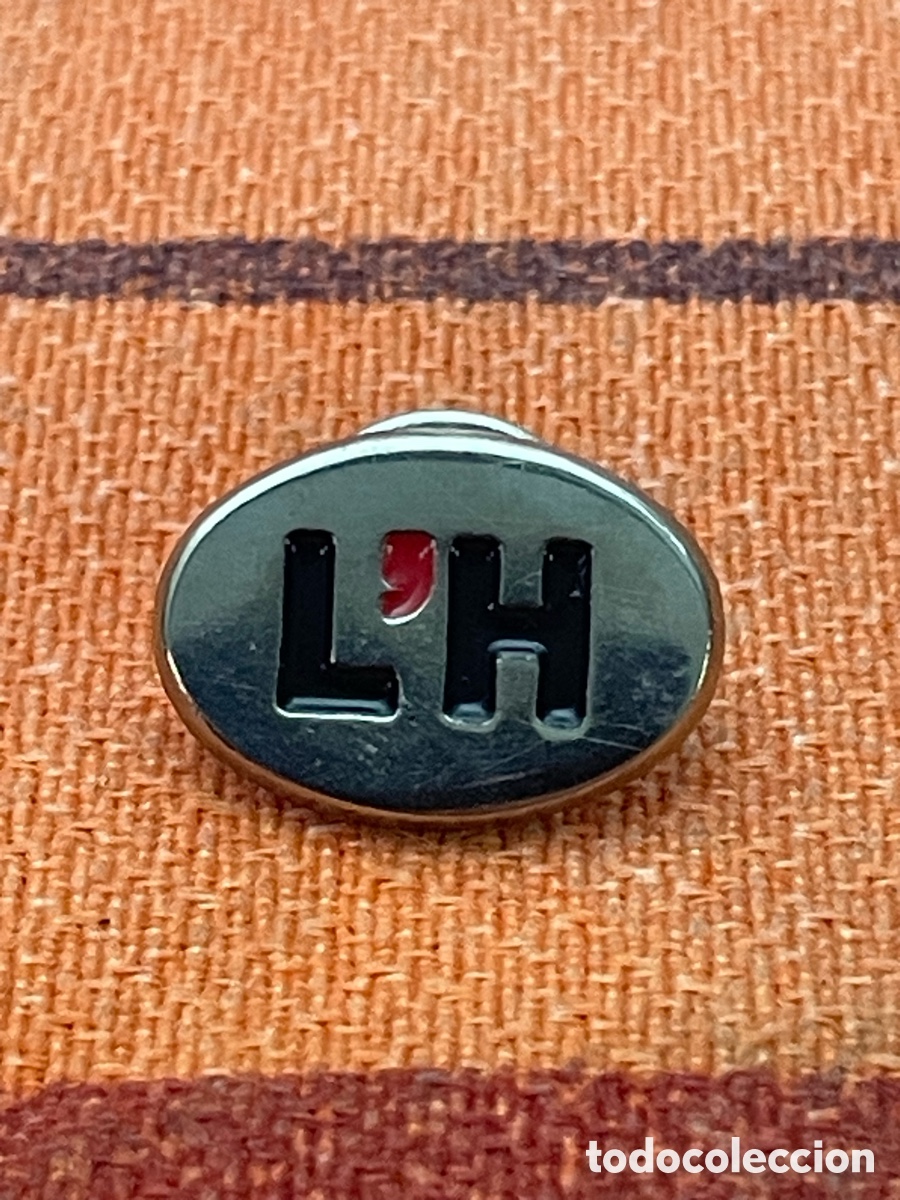 Pins e Spille di collezione: Pin LH / L'Hospitalet - insignia corporativa o institucional