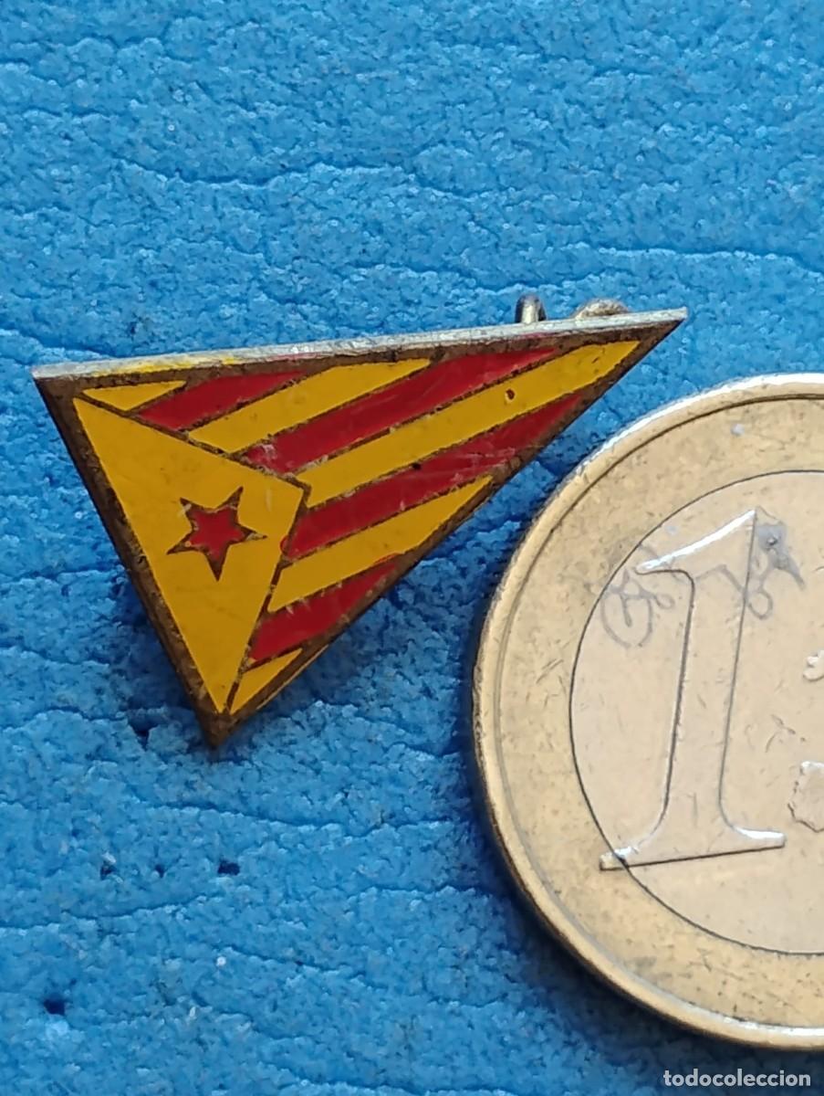 Pins de colecci&oacute;n: ANTIGUA INSIGNIA/PIN AGUJA IMPERDIBLE - BANDERA INDEPENDENTISTA CATALANA - NO PIN
