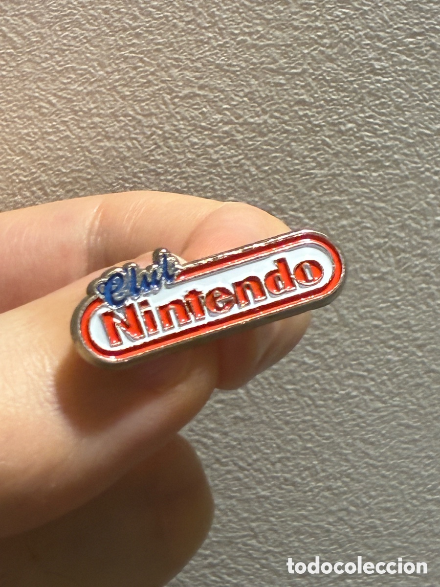 Pins de colecci&oacute;n: Pin Club Nintendo Espa&ntilde;a / 1993 / Muy Dif&iacute;cil de Conseguir / &Uacute;nico A La Venta