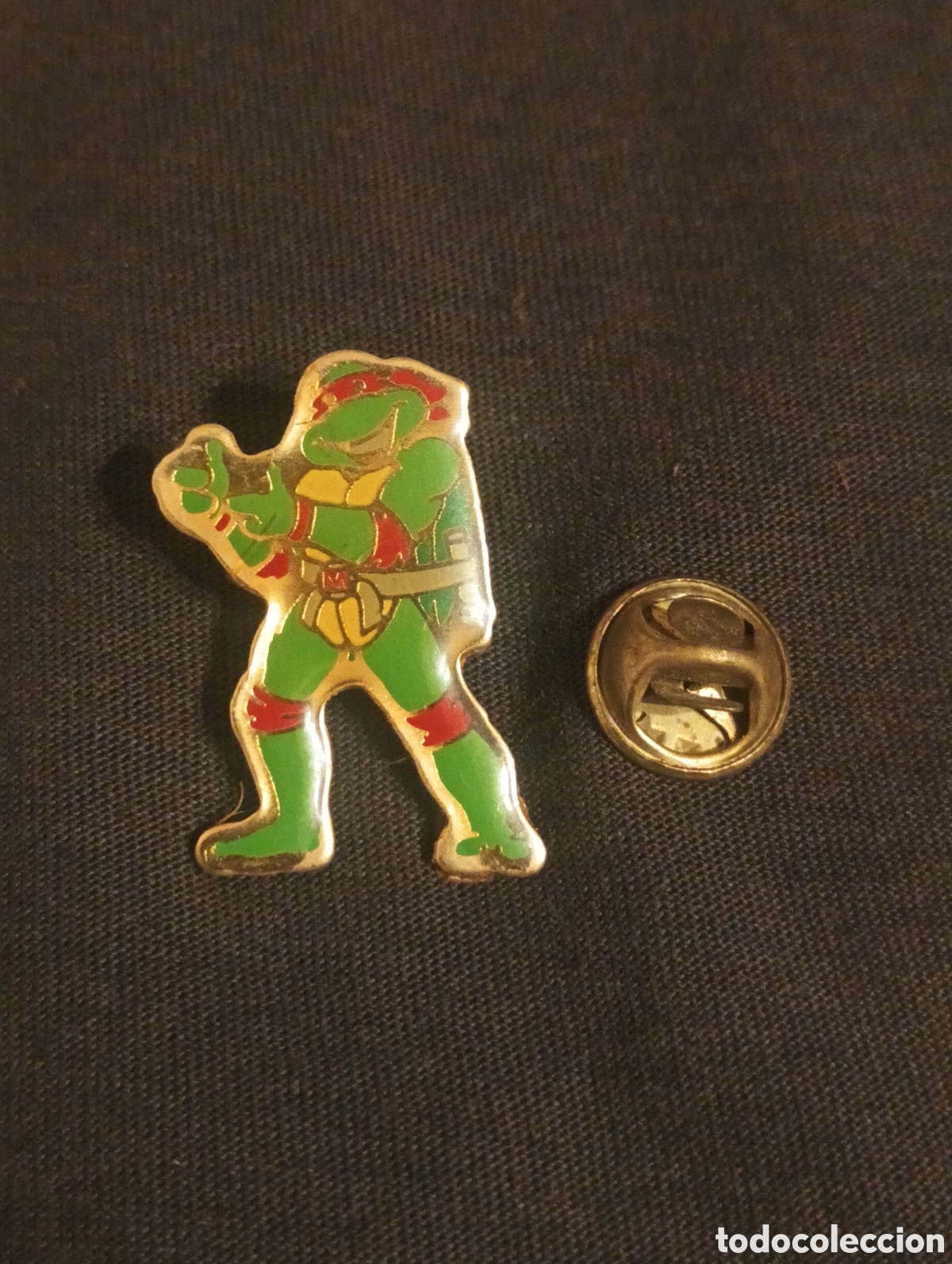 Pins de colecci&oacute;n: Pins insignia con pincho y cierre tortuga ninja
