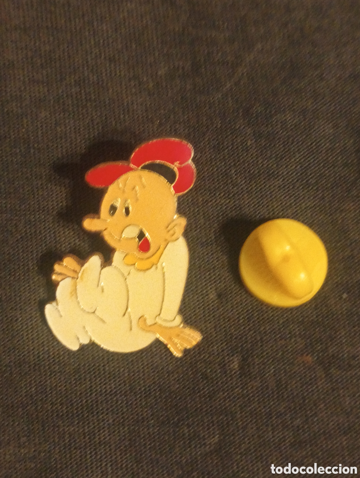 Pins de colecci&oacute;n: Pins insignia con pincho y cierre bebe popeye