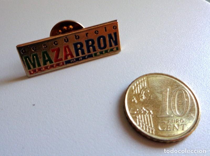 Pins de colecci&oacute;n: PIN TURISMO - MAZARR&Oacute;N - MURCIA - EXCELENTE ESTADO, NUEVO.