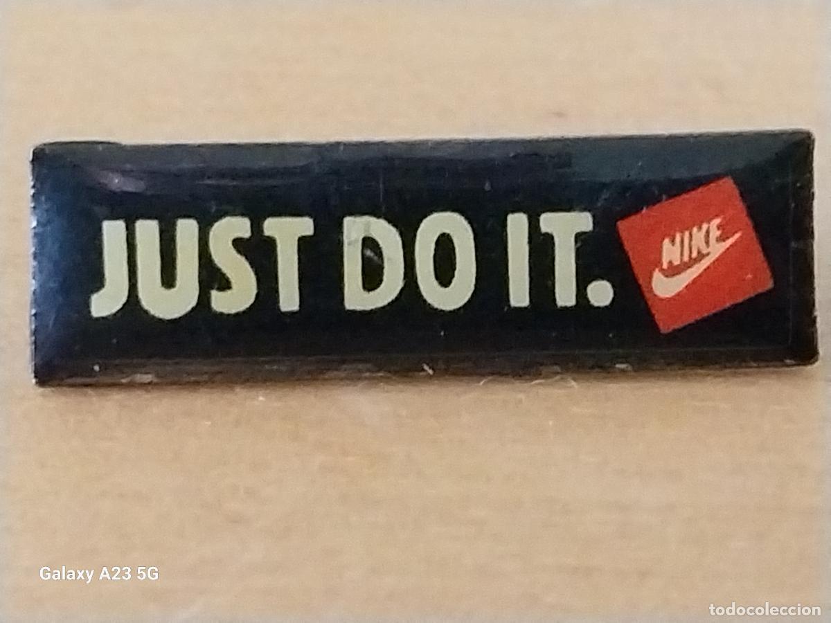Pins de colecci&oacute;n: NIKE JUST DO IT LOGO PIN PINCHO GOTA VINTAGE 2.5CMS LARGO