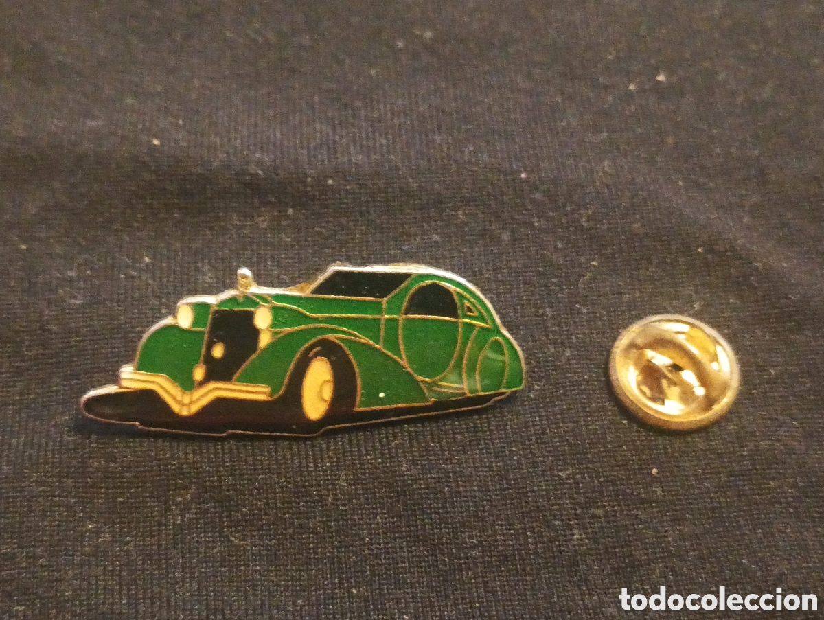 Pins de cole&ccedil;&atilde;o: Pins insignia con pincho y cierre coche cl&aacute;sico