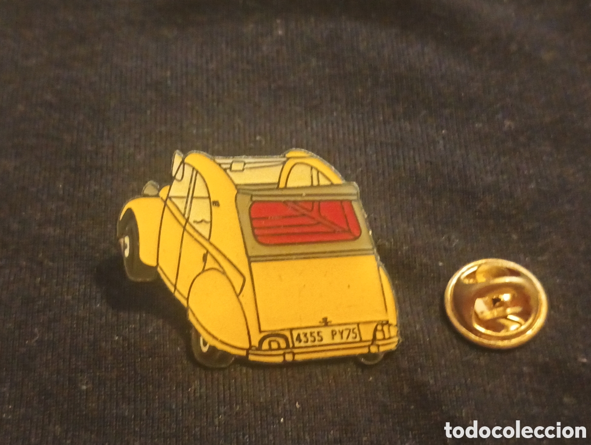 Pins de colecci&oacute;n: Pins insignia con pincho y cierre coche cl&aacute;sico Citroen 2 caballos